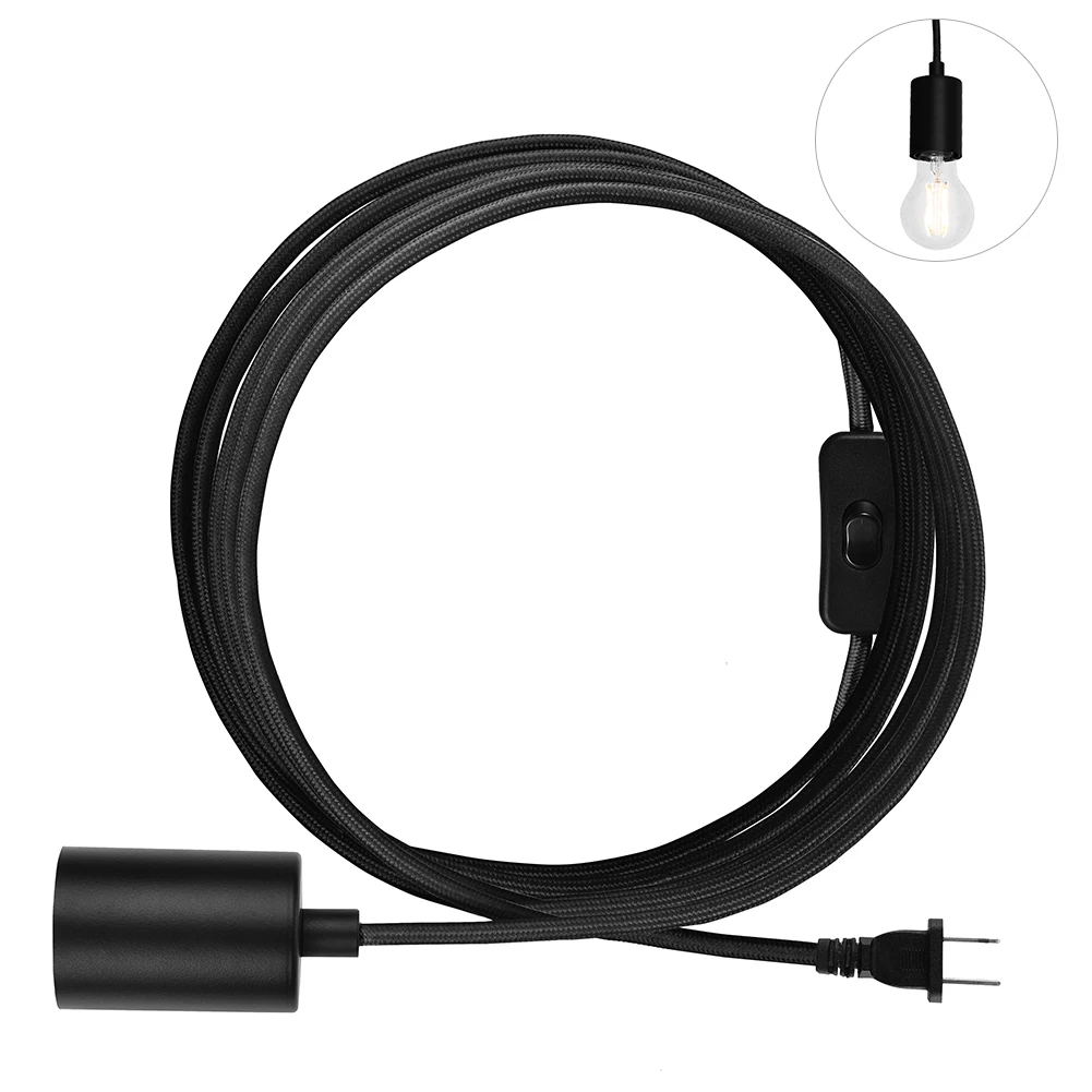 Подвесной светильник LEDGLE набор шнуров простая лампа с проводом 14 8 футов шнур