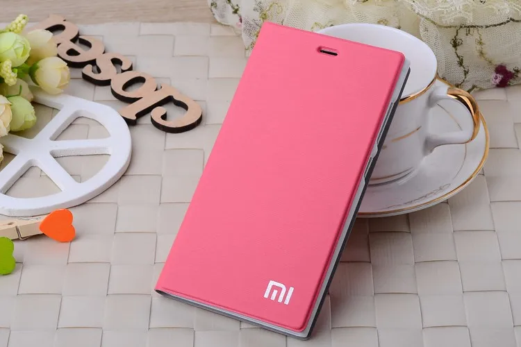Дизайн Xiaomi Mi3 чехол, высокое качество, матовый чехол из искусственной кожи, чехол для Xiaomi Mi3 M3, откидная крышка с функцией подставки