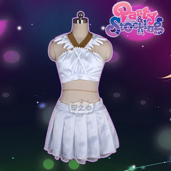 Аниме! Соблазнительный костюм ангела-трансформера красивая форма для косплея