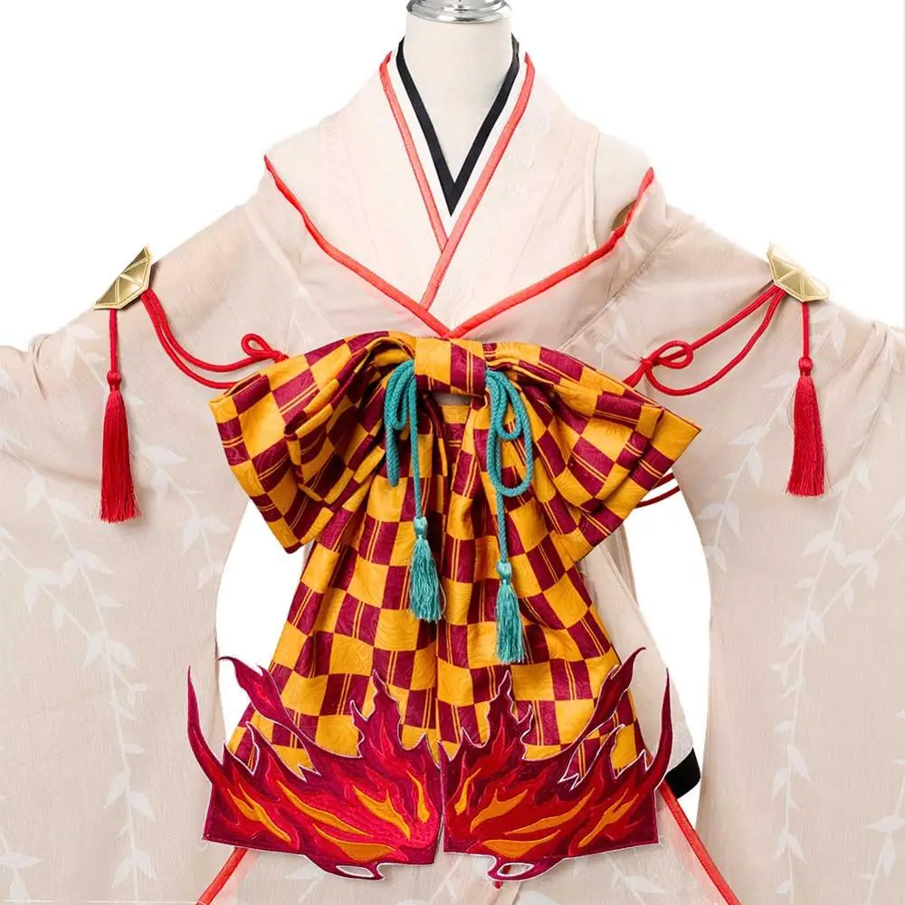 Onmyoji Косплей Инь Янь Мастер костюм SSR кимоно платье полный для взрослых женщин