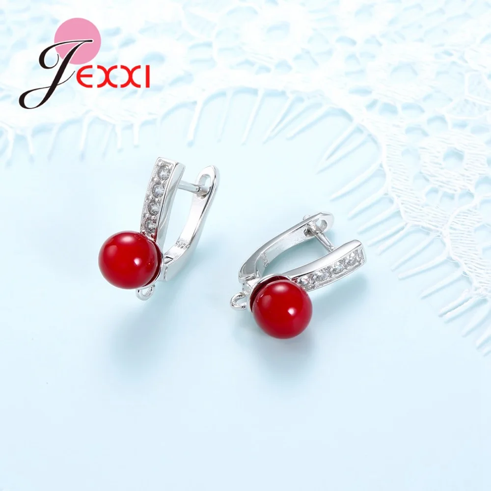 Серьги из серебра 925 пробы с фианитами | Украшения и аксессуары