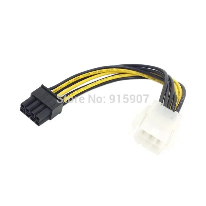 

Chenyang 10cm 6Pin to 8 Pin EPS 12V ATX Motherboard Power Supply Adapter Converter Cable