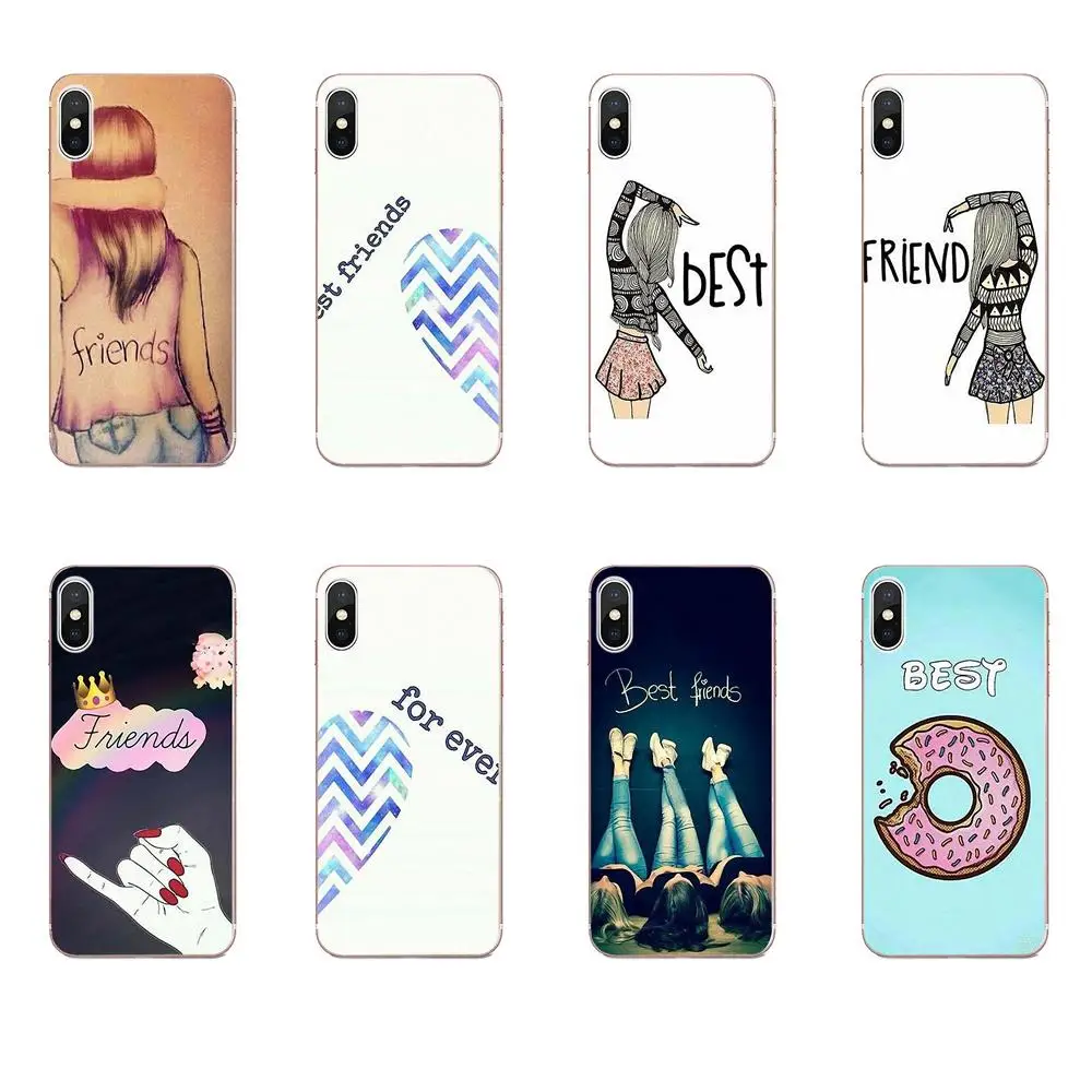 Лучший друг Bff для Galaxy J1 J2 J3 J330 J4 J5 J6 J7 J730 J8 2015 2016 2017 2018 mini Pro мягкий чехол накладка с