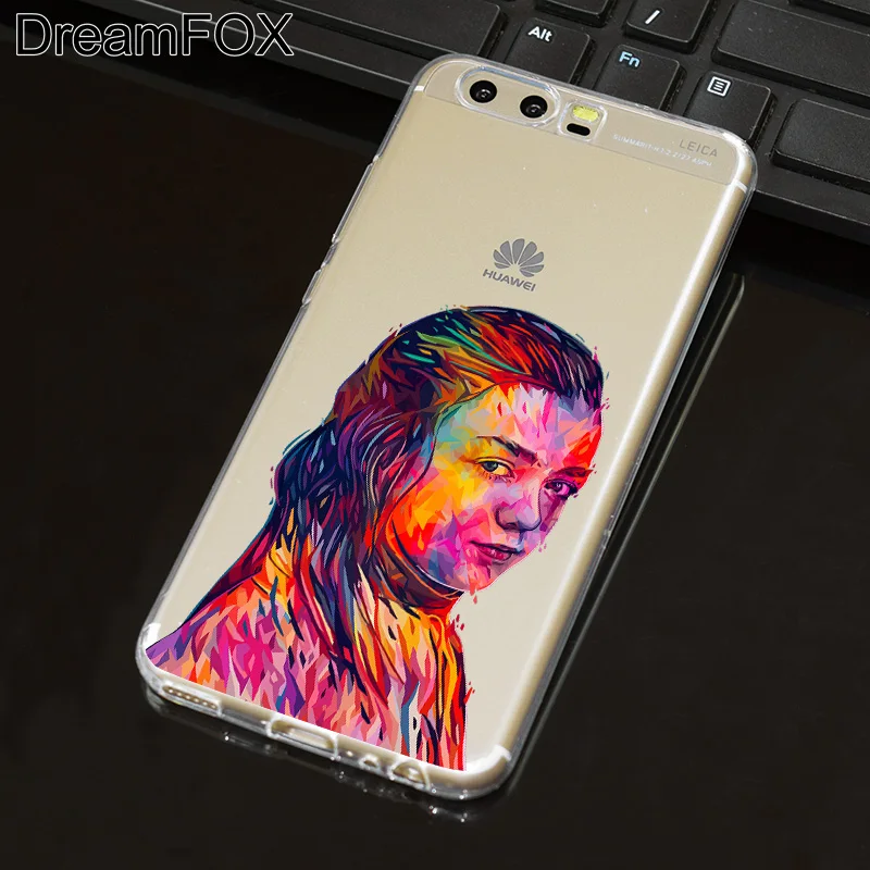 DREAMFOX L530 комплект Harington Мягкий ТПУ силиконовый чехол для huawei P8 P9 P10 Lite Plus 2017 Honor 8 Pro 9