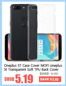 Чехол для Oneplus 5 T, MOFI, Oneplus 5 t, Жесткий Чехол для задней панели из поликарбоната, чехол для 1+ 5 t, задний Жесткий Чехол, защитный чехол для OP5T, чехол