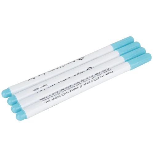 oneroom 4pcs Stitch Erasable Markers Soluble Cross Grommet Ink Fabric Marker Pens DIY Needlework Maker Pen Sewing 4 C | Дом и сад