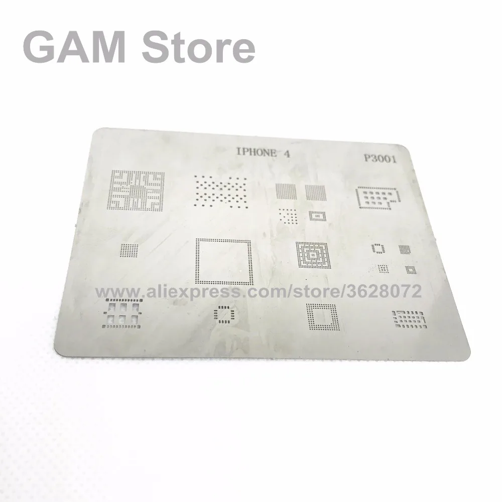 Для iPhone 4 BGA трафарет RAM Wifi Nand Flash Baseband усилитель мощности аудио IC реболлинг чип Pin