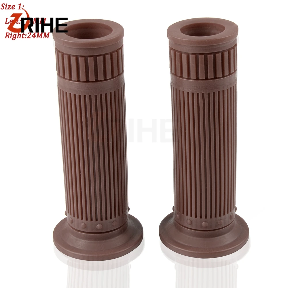 Brown 22MM24MM Для газа XC 250 300 FSE/FSR MC 125 250 EC 50 125 200 250 300 400 аксессуары для мотоциклов 22 мм 24 мм ручка Dirtbike ручка бар - Цвет: Brown 22MM24MM