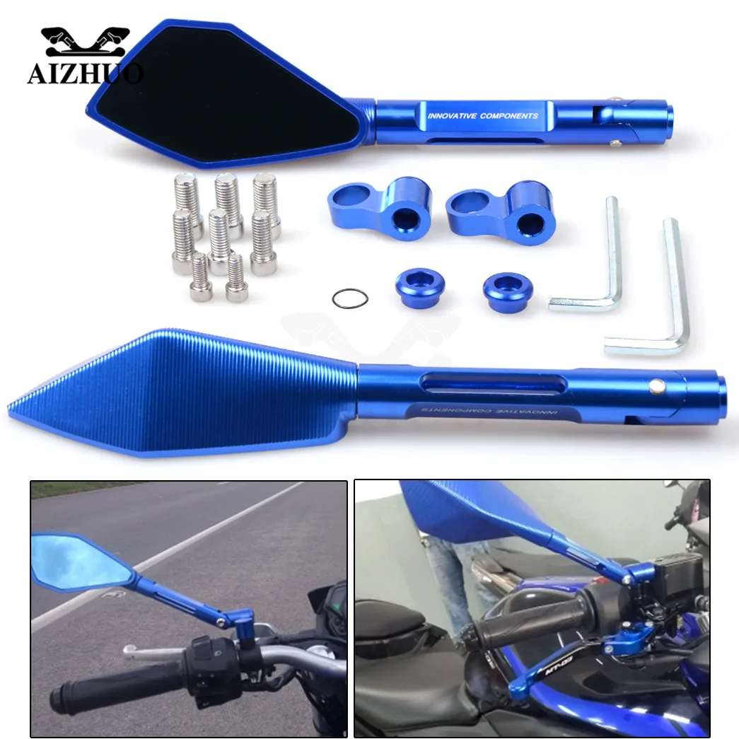Мотоцикл заднего вида боковые зеркала для Yamaha YZF R6 YZFR6 2005 2016 2006 2007 2008 2009 2010 2011 2012 2013