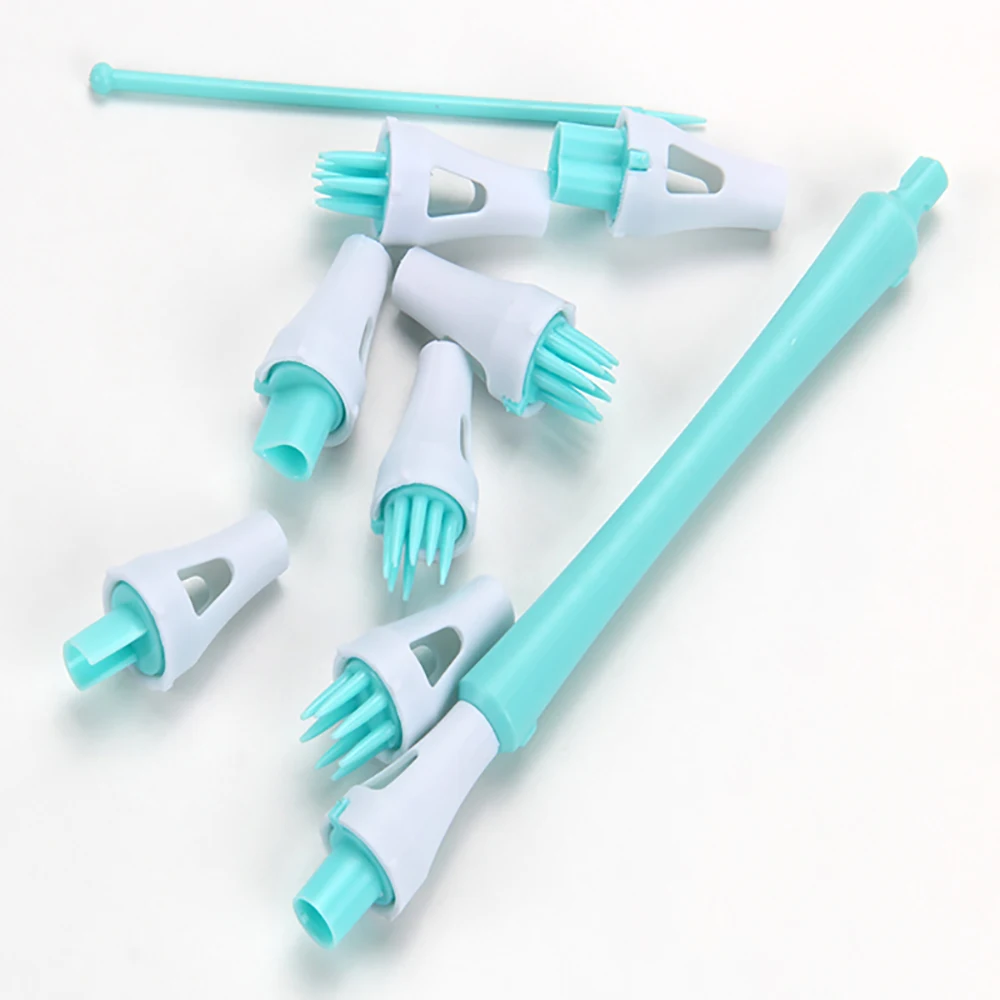 

Бесплатная доставка Пластик торт для моделирования из мастики резьба набор инструментов