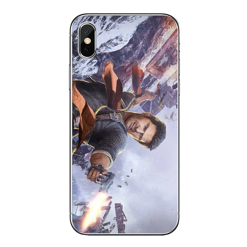 NECA Uncharted 4 A thief's end NATHAN DRAKE Art Soft Shell Cases For Samsung Galaxy Note 8 9 S9 S10 A8 A9 Star Lite Plus A6S A9S |