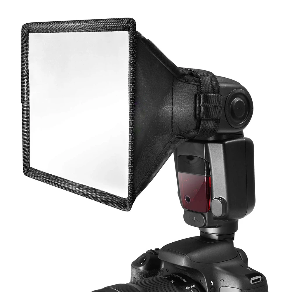 30x20cm/17x15cm Universal Collapsible Flash Diffuser Light Softbox for Nikon Canon Sigma Sony Yongnuo Godox Speedlight
