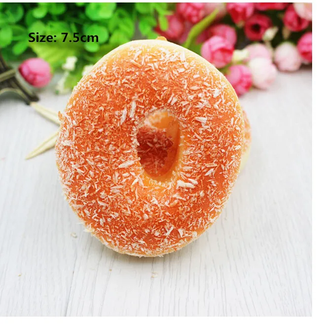 1pc Мягкие антистрессовые игрушки для кухни, игрушки для приготовления пищи, картофель фри, банан, мягкая Сжимать Пресс, медленно поднимающийся хлеб, торт, мягкие игрушки - Цвет: 1pc