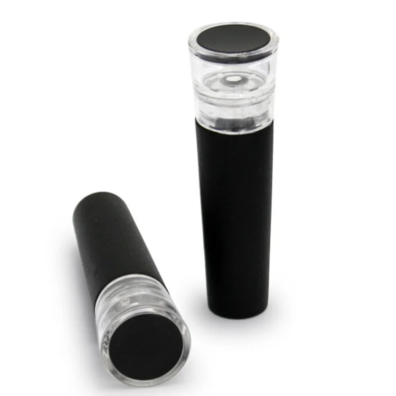 Silicone Wine Bottle Stoppers Vacuum Red Cap Sealer Champagne Fresh Preserver Stopper Bar Tools | Дом и сад