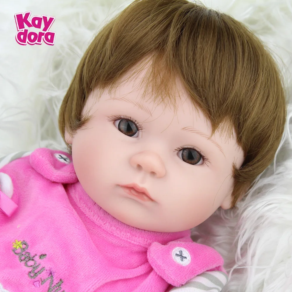 Мягкие силиконовые куклы Reborn Baby 16 дюймов 40 см Bebe Reborn куклы живой реалистичный реальный реалистичный дети Menina девочка игрушка подарок на день рождения