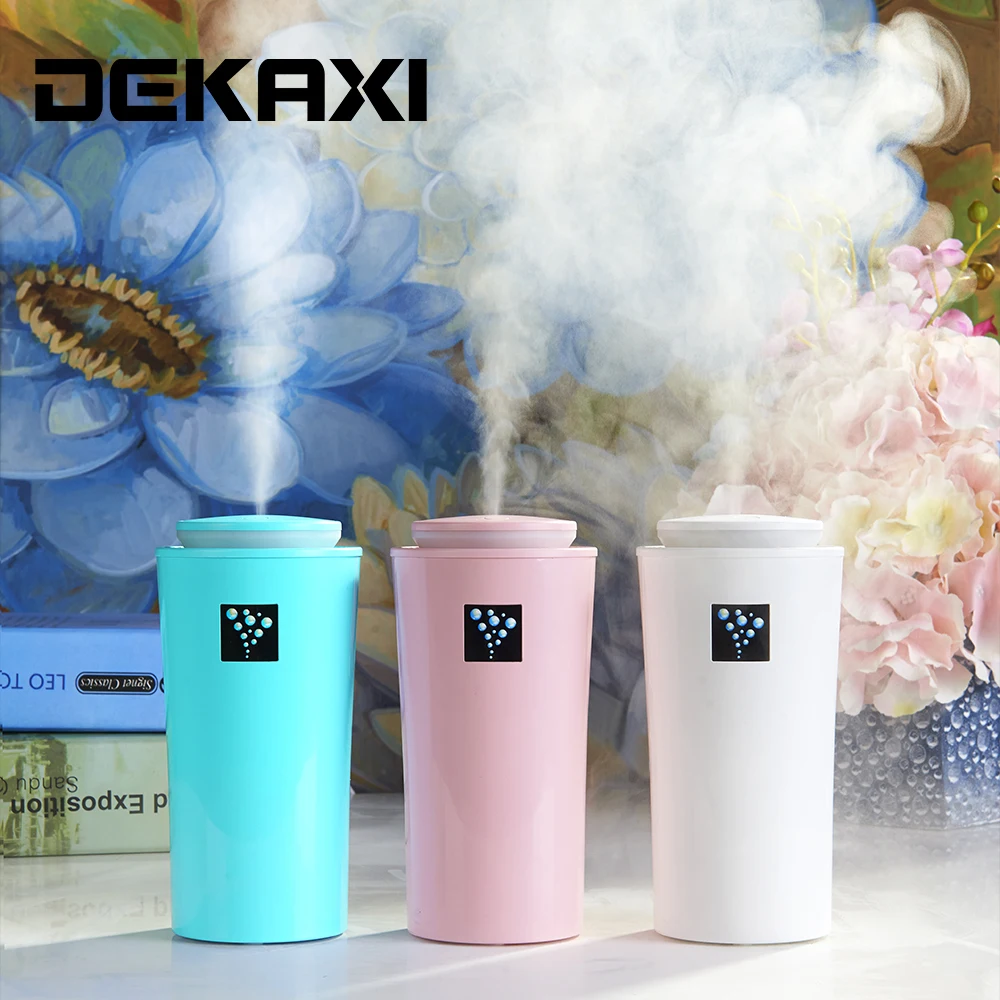 DEKAXI USB мини автомобильный ультразвуковой увлажнитель воздуха Арома диффузор