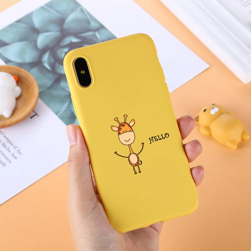 Чехол для телефона для iphone 7, 6, 6s, 8 X Plus, 5, 5S, SE, XR, XS Max, простой однотонный Ультратонкий Мягкий ТПУ чехол s для iphone 11 Pro Max, чехол - Цвет: 14