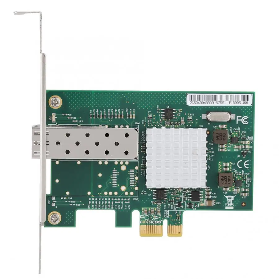 Для Intel 82576EB PCI-E однопортовая гигабитная сетевая карта волоконный адаптер E1G42EF 2019 |