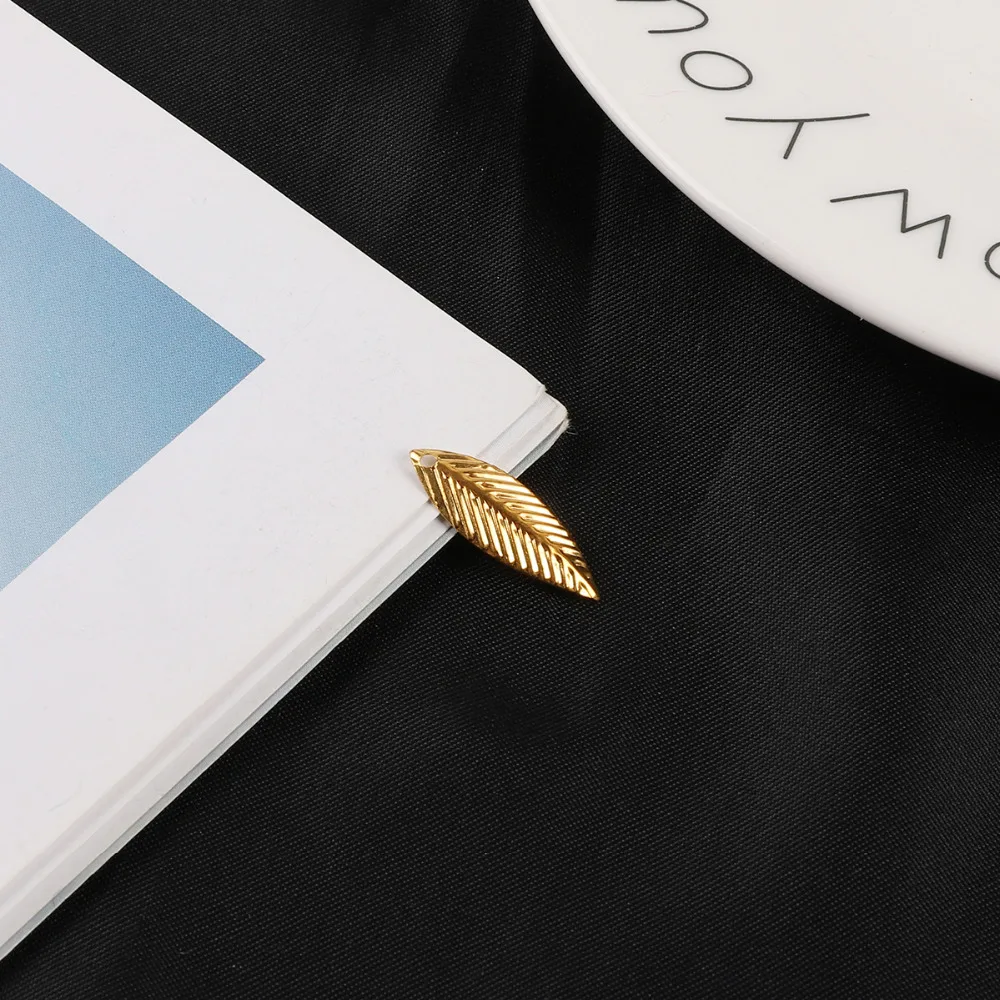 30pcs Gold/Rhodium Plated Tone Filigree Leaf Wraps Connectors Metal Craft Gift Decoration DIY Jewelry Making | Украшения и