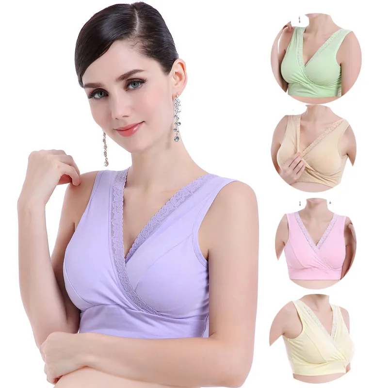 

ZTOV Bra for Feeding Maternity Nursing bra Lace Breastfeeding Clothing for Pregnant Women Pregnancy Feeding Underwear Clothes