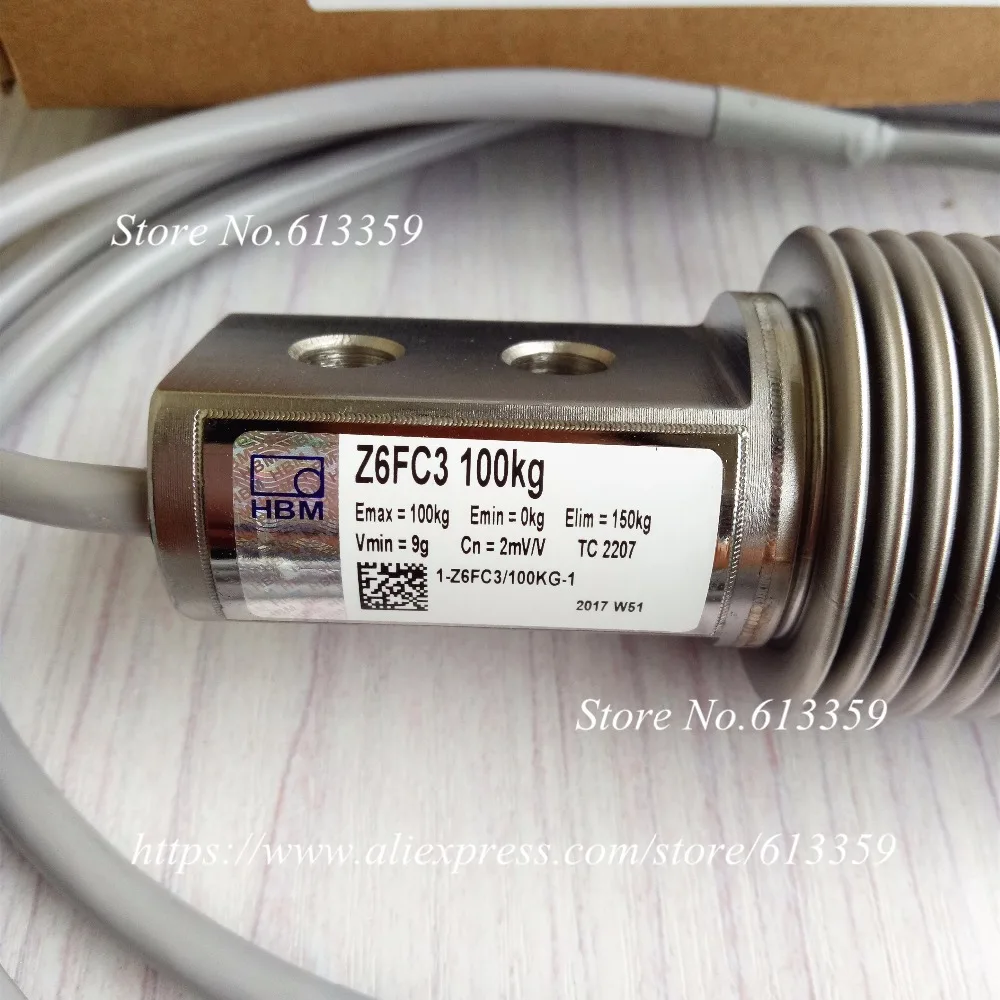 Новые и оригинальные датчики веса грузоподъемностью 100 кг HBM Z6FC3 | Электронные
