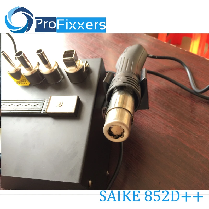 Паяльная станция Saike 852D ++ 220 В/110 В 2 в 1|Электрические паяльники| |