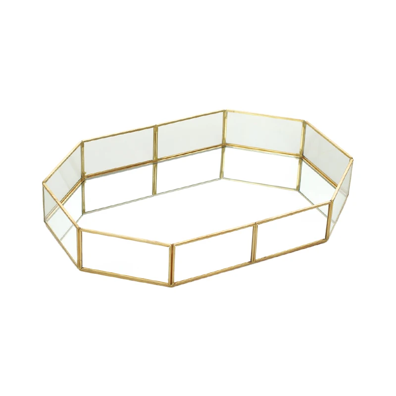 Стеклянная шкатулка для ювелирных изделий в скандинавском стиле креативный