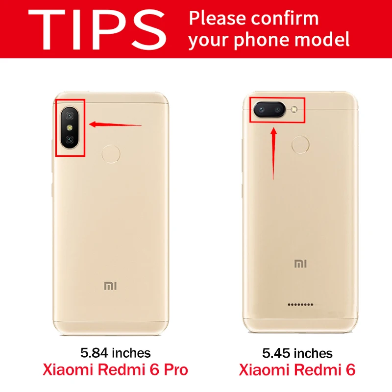 Mofi Phone Case For Xiaomi Redmi 6 Pro Cases Silicone Flip Full Cover Luxury PU Leather Original Capa Shockproof Fundas | Мобильные