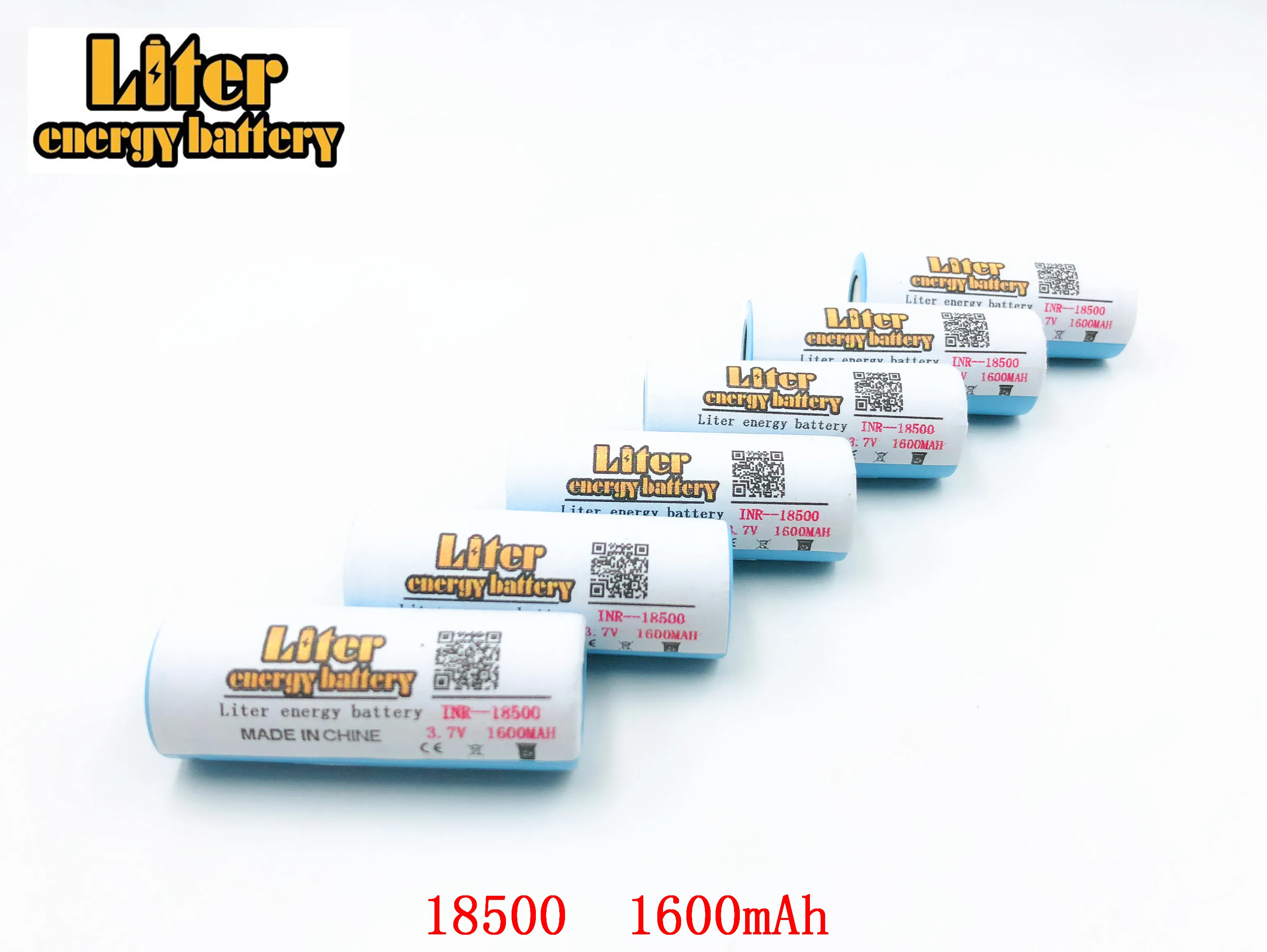 Оригинальный аккумулятор Liter ICR 18500 Аккумулятор 3 7 в 1600 мАч литий ионная