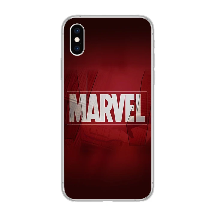Ciciber чехлы для телефонов IPhone 7 8 6 6s Plus SE 5S X Xs XR XS Max Мягкий ТПУ чехол 11 Pro 2019 Мстители