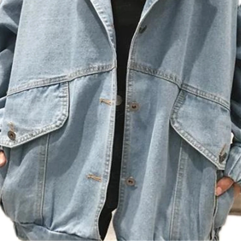 2017 Весна Осень Новая женская модная джинсовая куртка женский джинсовый жакет