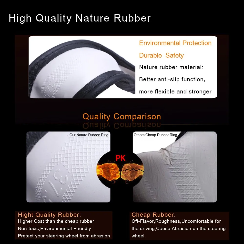 LEDAUT Ledaut ВЕЛИКОБРИТАНИЯ стиль ИСКУССТВЕННАЯ Кожа Wrap Around Руль Обложка Для узуки