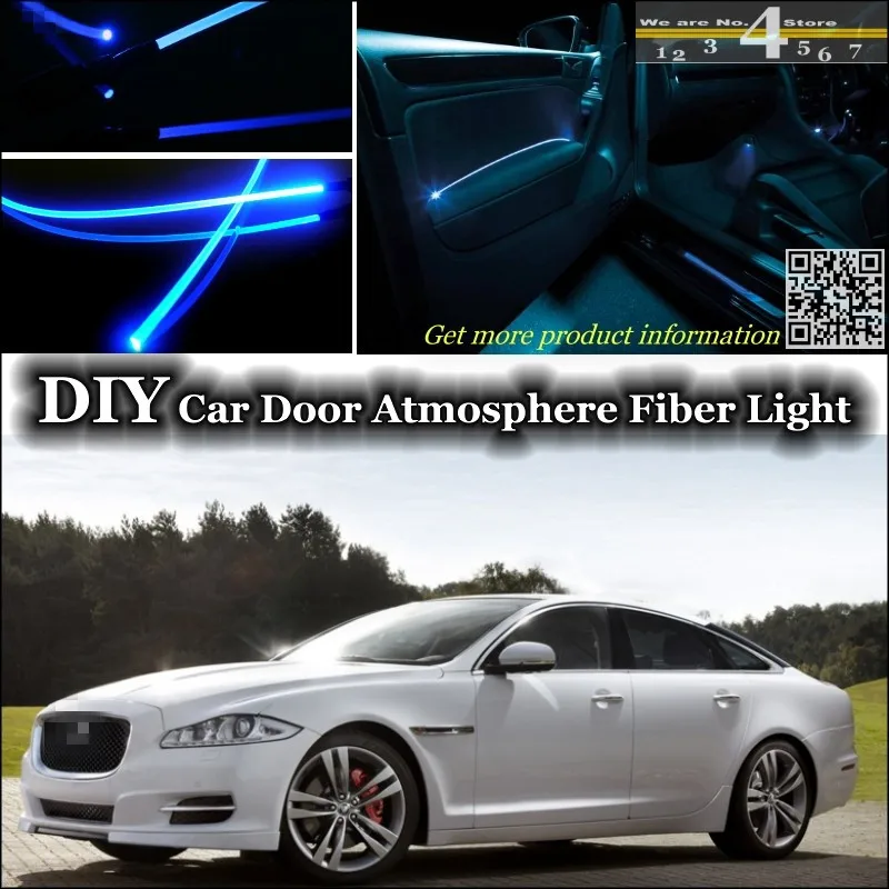

For Jaguar XJ X350 X358 XJ351 XJ6 XJ8 Vanden Plas XJR interior Ambient Light Tuning Atmosphere Fiber Optic Band Lights Inside