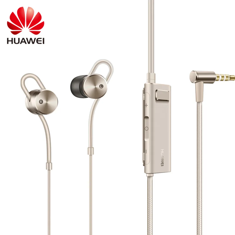 Оригинальные наушники HUAWEI AM185 Круглые Железные многофункциональные