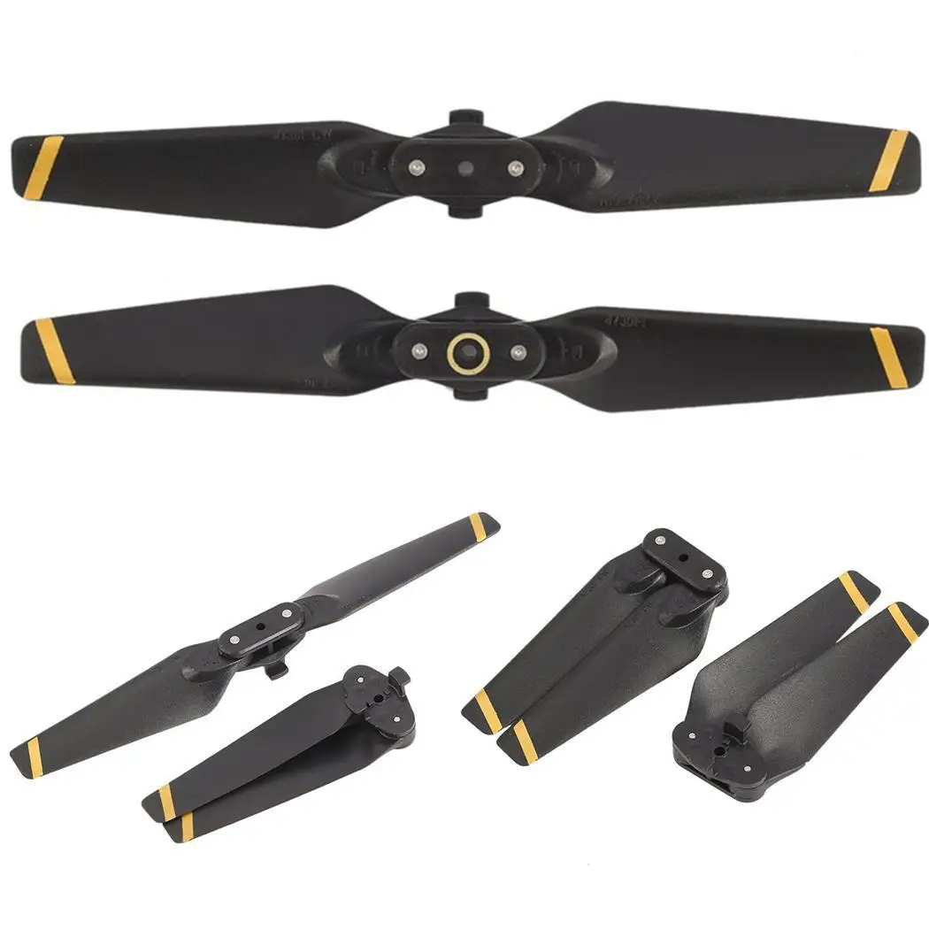 1 пара складные Винты дизайн для мини дрона DJI Spark mini CW/CCW черный золотой серебряный