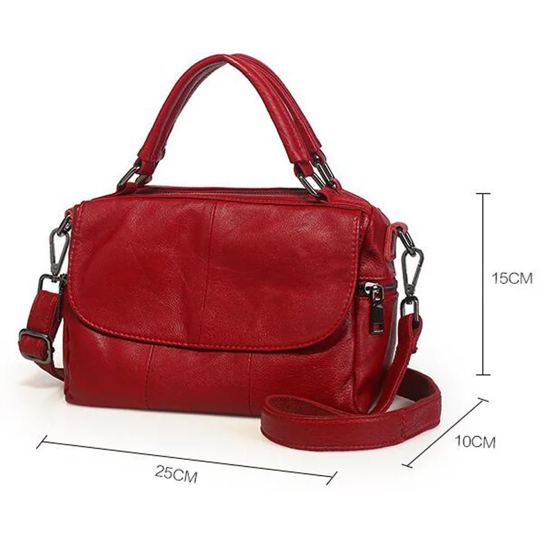 

AETOO New female bag shoulder bag leather handbags simple fashion leather ladies bag hand oblique shoulder bag