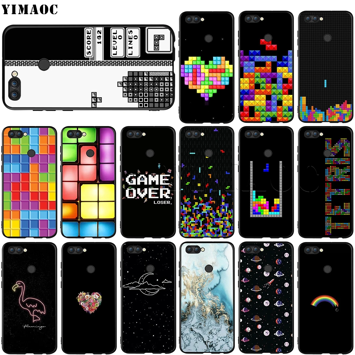 Силиконовый чехол для Huawei Honor Mate P smart Y7 Y9 8C 30 20 10 8x Nova 3i 3 Lite Pro Prime 2018 2019|Бамперы| |