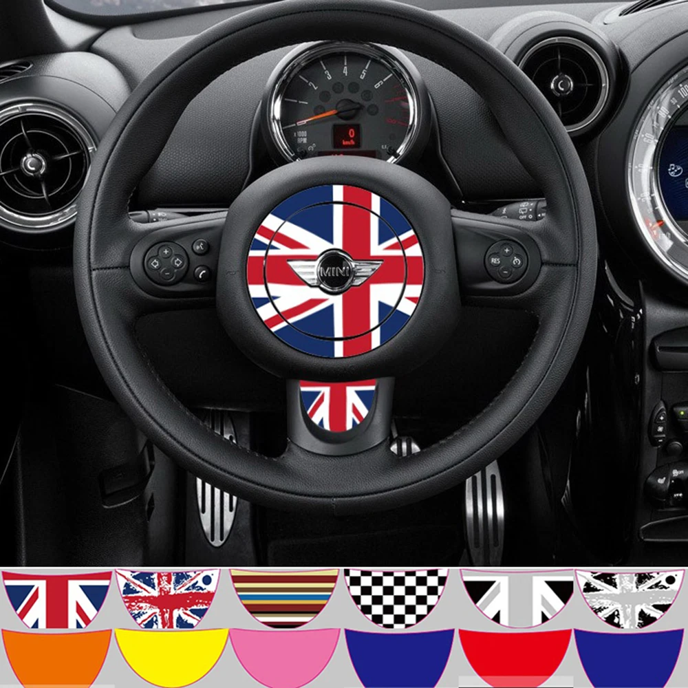 Автостайлинг Aliauto Автомобильное рулевое колесо под фотоэлементами и наклейка