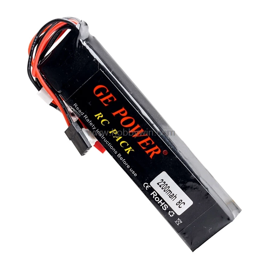 11 1 V 3S 2200mAh 8C LiPO батарея для WFLY 9CH AT9 AT10 AT90S Walkera Devo7 Радиоконтроллер|Детали и
