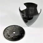 Самолет с бензиновым двигателем RC карбоновое волокно Спиннер 3 лезвия 2,25 