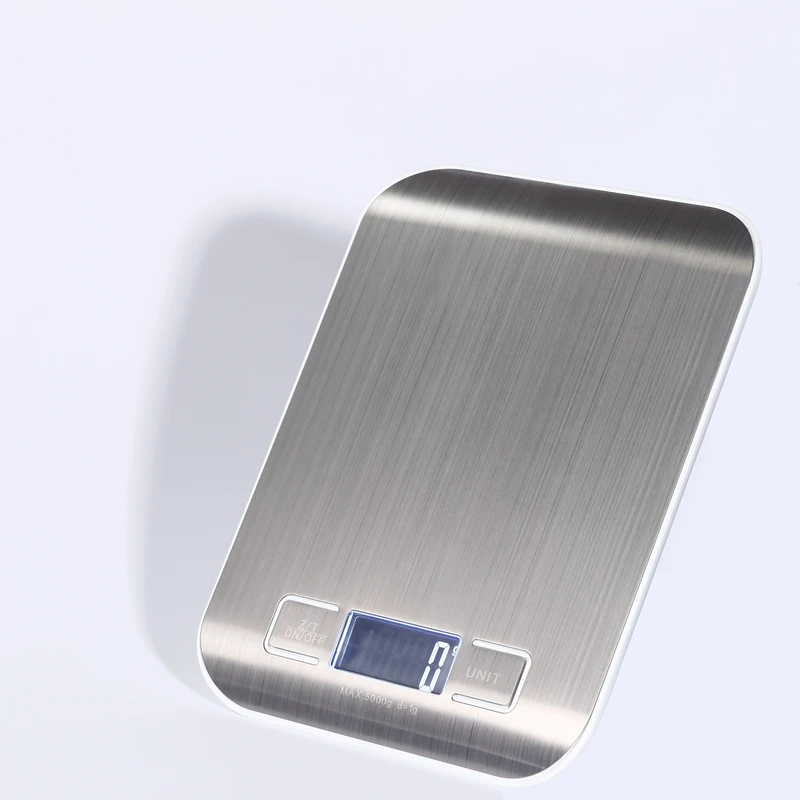 Электронные кухонные весы 5 кг 1 г 5000 г|postal scale|electronic balancesilver weights |