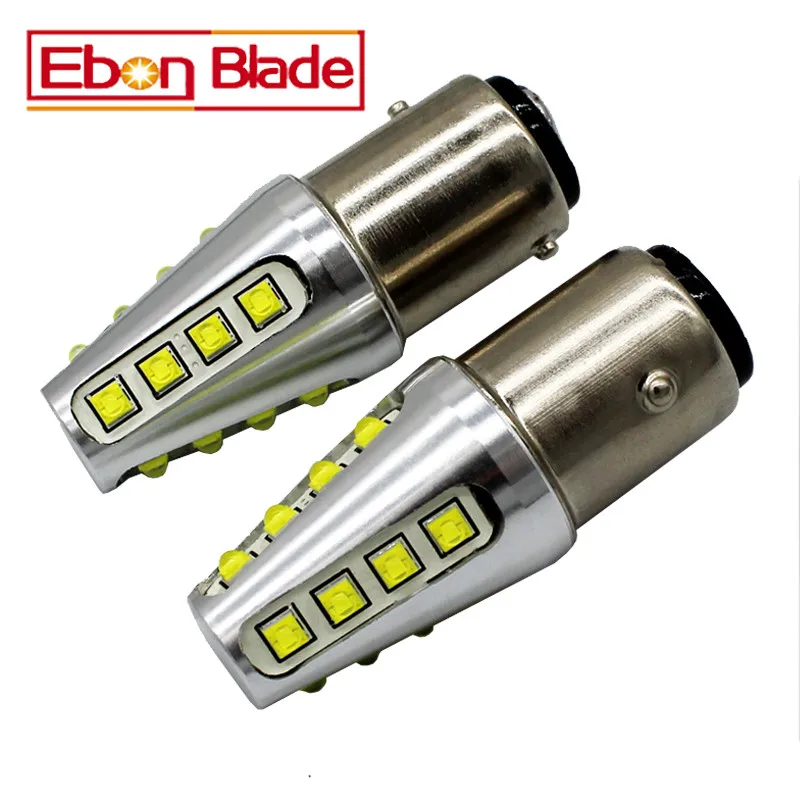 2 x P21/5 W XBD 80W Led красный белый желтый Bay15d 12V 24V 1157 супер яркий Canbus LED резервный стоп