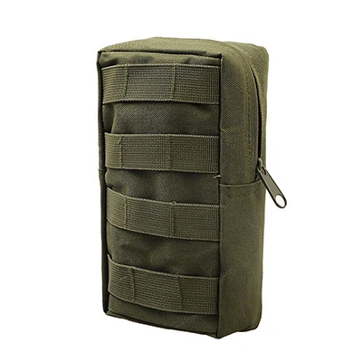 Army Green Многофункциональный тактический MOLLE EDC 600D нейлон 21X11,5 см Универсальный гаджет сумка инструменты поясные сумки открытый пакет - Цвет: Army Green