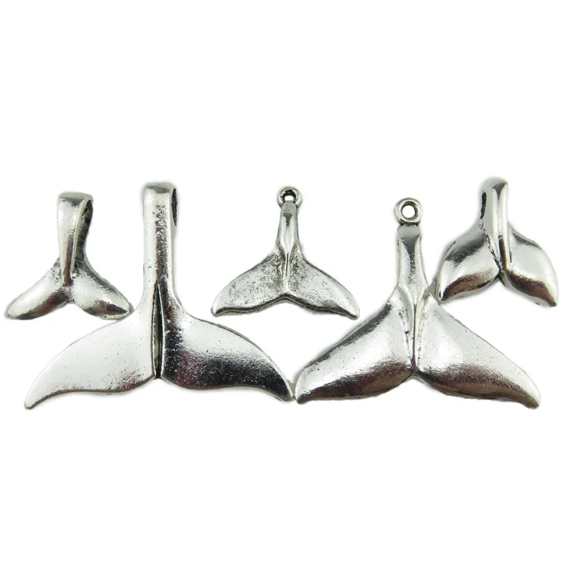 5 вещей в комплекте смешанный винтажный из серебряного сплава для пляжа моря