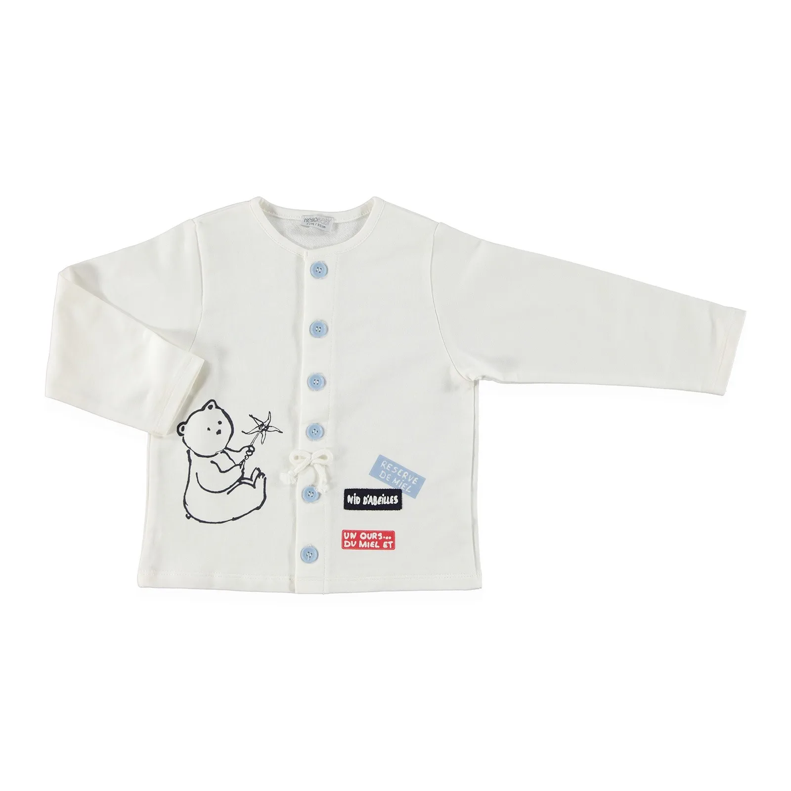 Ebebek HelloBaby/кардиган с маленьким медведем для маленьких мальчиков| |