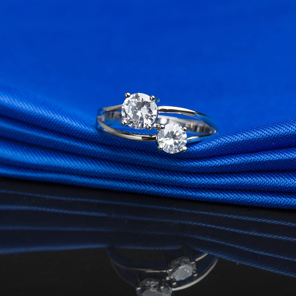 Brilliant Gold Color With AAA Clear CZ Cubic Zirconia Engagement Women Ring Jewelry Factory Direct Dropshipping Discount | Украшения и