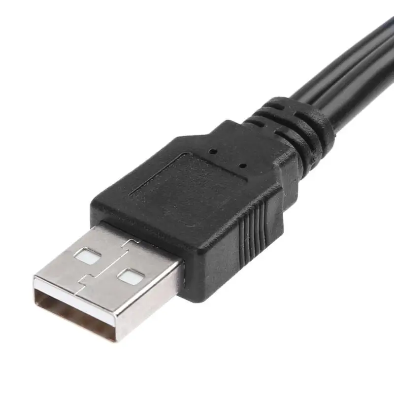 SATA кабель USB 2 0 к Sata адаптер внешняя мощность для 5 дюйма/3 дюйма SSD жесткий диск
