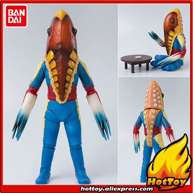 100% Оригинальная фигурка BANDAI Tamashii Nation S.H. Фигуртс (SHF) инопланетянин метрон из