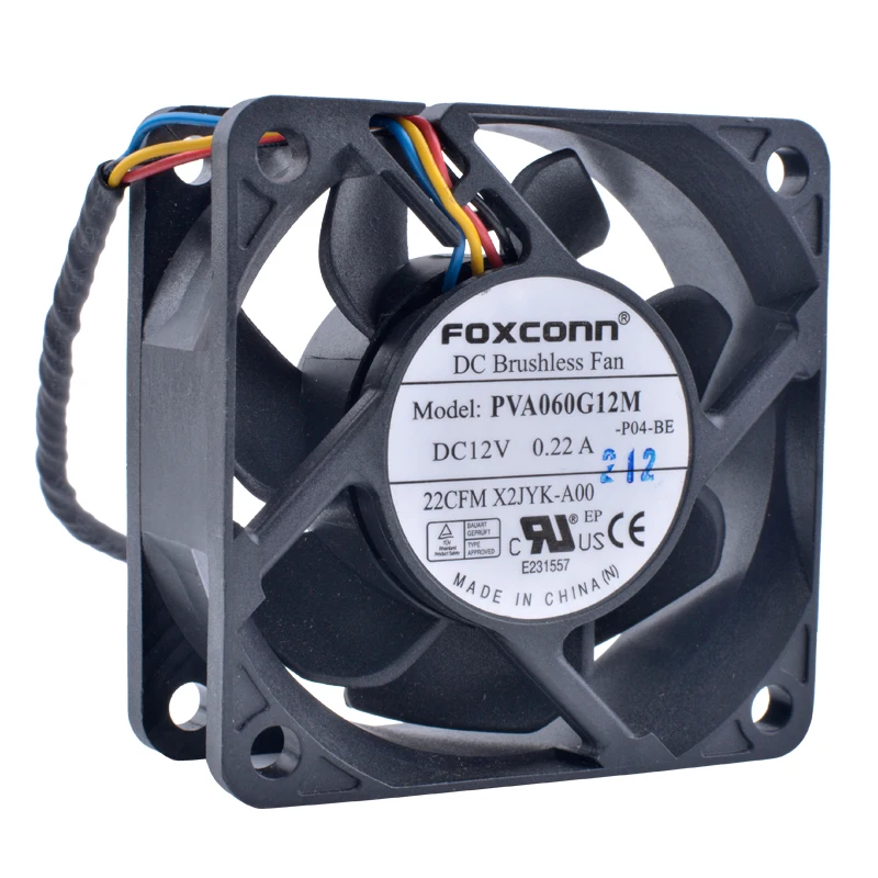 Революция в системах охлаждения PVA06G12M 6cm 6025 60mm Вентилятор 60x60x25mm 12V 0.22A 5pin 4pin PWM