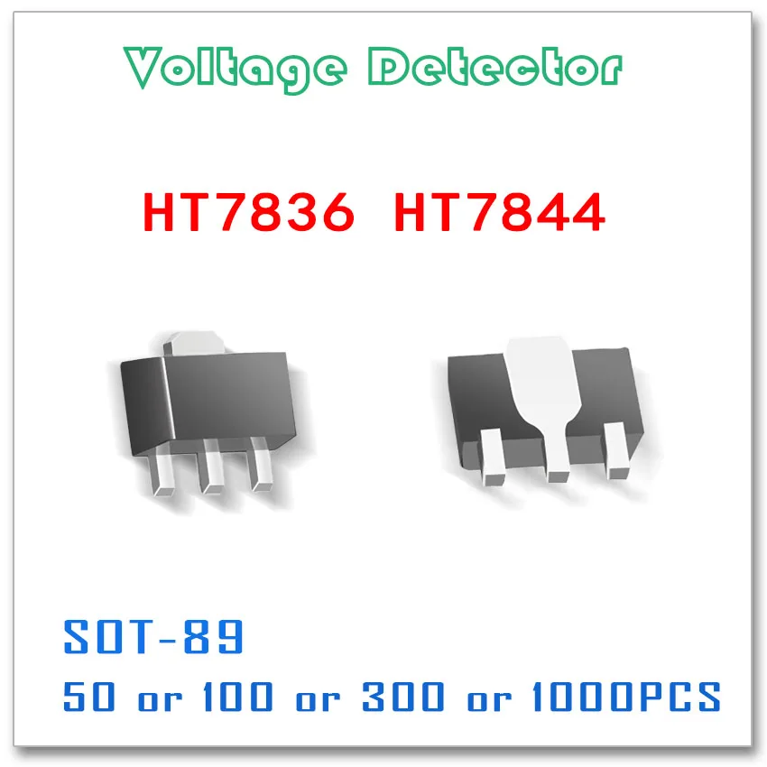 

SOT-89 HT7836 HT7844 50 шт. 100 шт. 300 шт. 1000 шт. допуск 3% детектор напряжения оригинал высокое качество